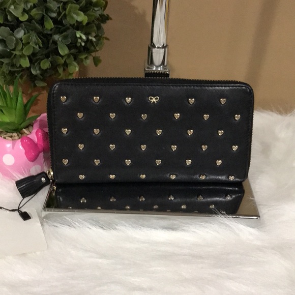 Anya Hindmarch Leather Hearts Wallet - Picture 13 of 13